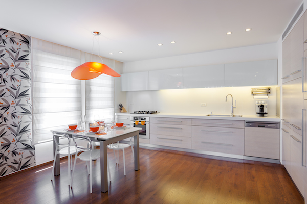 led strip lights in kitchen