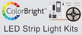 ColorBright LED strip light kits